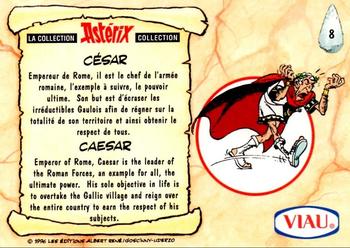 1996 Viau La Collection Astérix #8 César Back