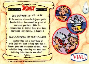 1996 Viau La Collection Astérix #12 Les Enfants du Village Back