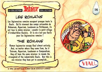 1996 Viau La Collection Astérix #14 Les Romains Back