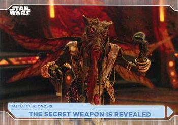 2021 Topps Star Wars: Battle Plans #16 The Secret Weapon Is Revealed Front