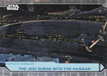2021 Topps Star Wars: Battle Plans #23 The Jedi Surge Into The Hangar Front