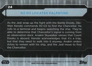 2021 Topps Star Wars: Battle Plans #24 R2-D2 Locates Palpatine Back