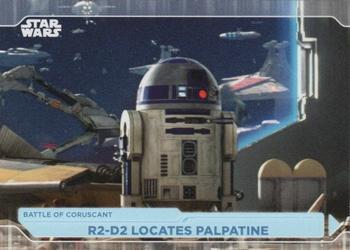 2021 Topps Star Wars: Battle Plans #24 R2-D2 Locates Palpatine Front