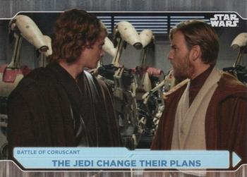 2021 Topps Star Wars: Battle Plans #25 The Jedi Change Their Plans Front