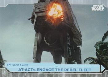 2021 Topps Star Wars: Battle Plans #54 AT-ACTs Engage The Rebel Fleet Front