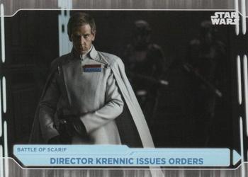 2021 Topps Star Wars: Battle Plans #56 Director Krennic Issues Orders Front
