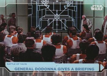 2021 Topps Star Wars: Battle Plans #61 General Dodonna Gives A Briefing Front
