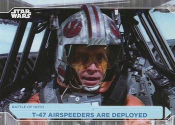 2021 Topps Star Wars: Battle Plans #72 T-47 Airspeeders Are Deployed Front