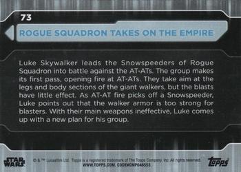 2021 Topps Star Wars: Battle Plans #73 Rogue Squadron Takes On The Empire Back