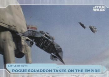 2021 Topps Star Wars: Battle Plans #73 Rogue Squadron Takes On The Empire Front