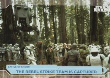 2021 Topps Star Wars: Battle Plans #85 The Rebel Strike Team Is Captured Front