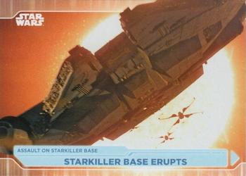 2021 Topps Star Wars: Battle Plans #100 Starkiller Base Erupts Front
