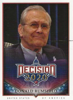 2021 Decision 2020 Series 2 #527 Donald Rumsfeld Front