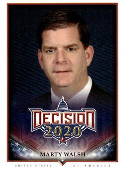 2021 Decision 2020 Series 2 #638 Marty Walsh Front