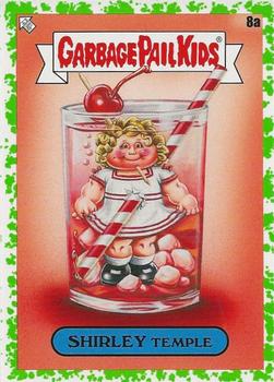 2021 Topps Garbage Pail Kids: Food Fight! - Booger Green #8a Shirley Temple Front