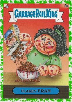2021 Topps Garbage Pail Kids: Food Fight! - Booger Green #9a Flakey Fran Front