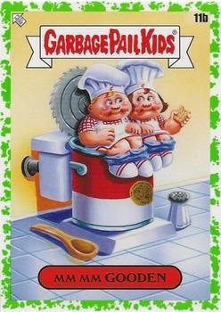 2021 Topps Garbage Pail Kids: Food Fight! - Booger Green #11b Mm Mm Gooden Front