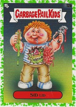 2021 Topps Garbage Pail Kids: Food Fight! - Booger Green #12b Sid Lid Front
