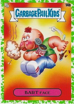 2021 Topps Garbage Pail Kids: Food Fight! - Booger Green #14b Bart Face Front