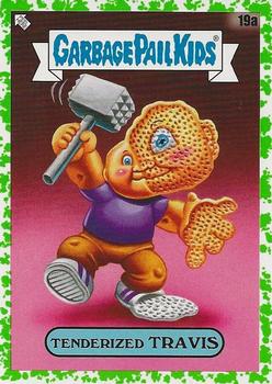 2021 Topps Garbage Pail Kids: Food Fight! - Booger Green #19a Tenderized Travis Front