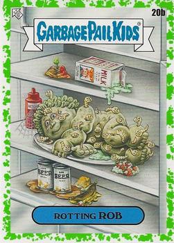2021 Topps Garbage Pail Kids: Food Fight! - Booger Green #20b Rotting Rob Front