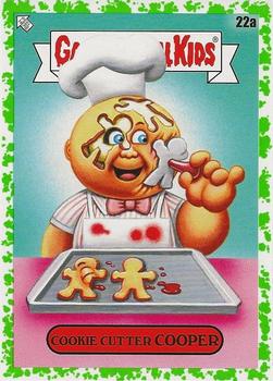 2021 Topps Garbage Pail Kids: Food Fight! - Booger Green #22a Cookie Cutter Cooper Front