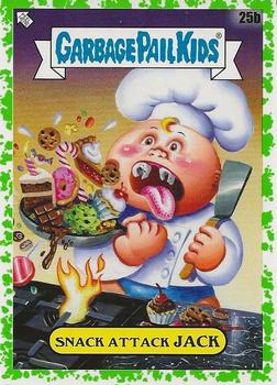 2021 Topps Garbage Pail Kids: Food Fight! - Booger Green #25b Snack Attack Jack Front