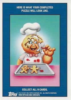 2021 Topps Garbage Pail Kids: Food Fight! - Booger Green #27a Pokey Penny Back