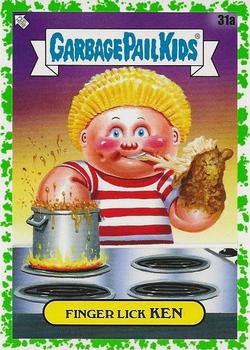 2021 Topps Garbage Pail Kids: Food Fight! - Booger Green #31a Finger Lick Ken Front