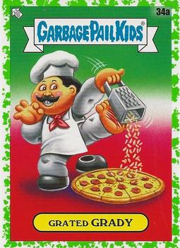 2021 Topps Garbage Pail Kids: Food Fight! - Booger Green #34a Grated Grady Front