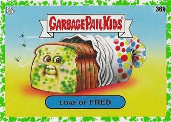 2021 Topps Garbage Pail Kids: Food Fight! - Booger Green #36b Loaf of Fred Front