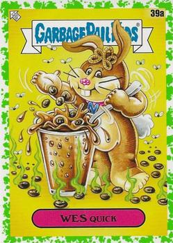 2021 Topps Garbage Pail Kids: Food Fight! - Booger Green #39a Wes Quick Front