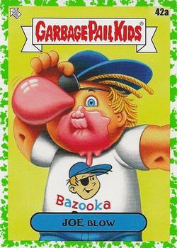 2021 Topps Garbage Pail Kids: Food Fight! - Booger Green #42a Joe Blow Front