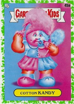 2021 Topps Garbage Pail Kids: Food Fight! - Booger Green #45a Cotton Kandy Front