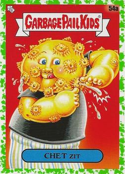 2021 Topps Garbage Pail Kids: Food Fight! - Booger Green #54a Chet Zit Front
