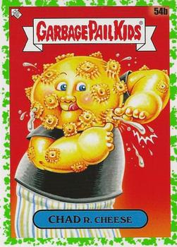2021 Topps Garbage Pail Kids: Food Fight! - Booger Green #54b Chad R. Cheese Front