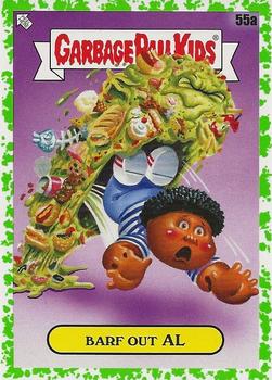 2021 Topps Garbage Pail Kids: Food Fight! - Booger Green #55a Barf Out Al Front