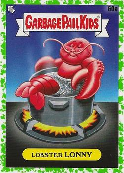2021 Topps Garbage Pail Kids: Food Fight! - Booger Green #60a Lobster Lonny Front