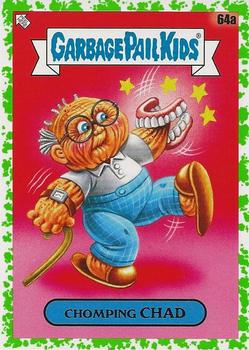2021 Topps Garbage Pail Kids: Food Fight! - Booger Green #64a Chomping Chad Front