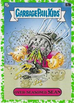 2021 Topps Garbage Pail Kids: Food Fight! - Booger Green #67b Over-Seasoned Sean Front