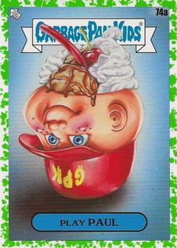 2021 Topps Garbage Pail Kids: Food Fight! - Booger Green #74a Play Paul Front