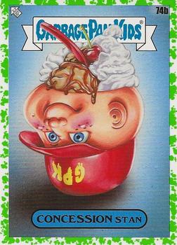 2021 Topps Garbage Pail Kids: Food Fight! - Booger Green #74b Concession Stan Front
