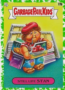 2021 Topps Garbage Pail Kids: Food Fight! - Booger Green #77b Still Life Stan Front