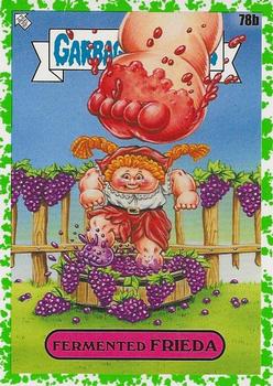 2021 Topps Garbage Pail Kids: Food Fight! - Booger Green #78b Fermented Frieda Front