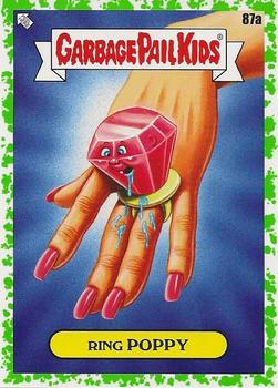 2021 Topps Garbage Pail Kids: Food Fight! - Booger Green #87a Ring Poppy Front
