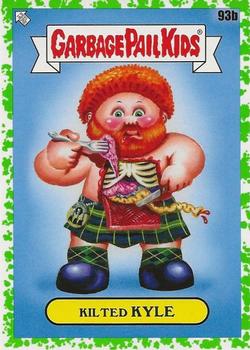 2021 Topps Garbage Pail Kids: Food Fight! - Booger Green #93b Kilted Kyle Front