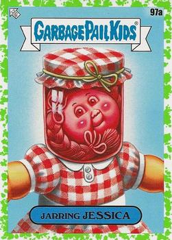 2021 Topps Garbage Pail Kids: Food Fight! - Booger Green #97a Jarring Jessica Front