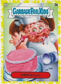 2021 Topps Garbage Pail Kids: Food Fight! - Mustard Yellow #2a Piper Bag Front