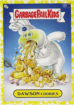 2021 Topps Garbage Pail Kids: Food Fight! - Mustard Yellow #3a Dawson Cookies Front
