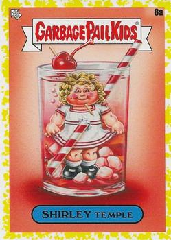 2021 Topps Garbage Pail Kids: Food Fight! - Mustard Yellow #8a Shirley Temple Front